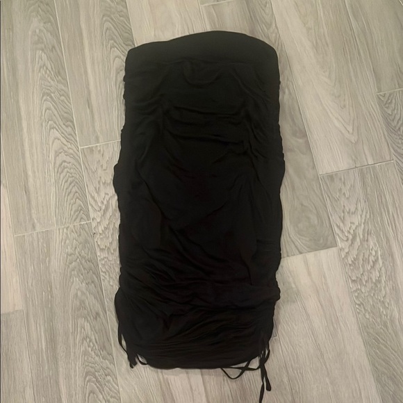 All Saints Women’s Black Strapless Dress Size: 8 - Picture 1 of 4